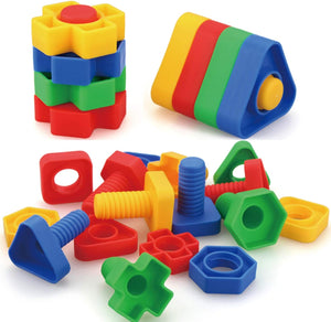 STEM Nuts and Bolts Building Blocks 18 pieces - 018