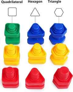 STEM Nuts and Bolts Building Blocks 18 pieces - 018